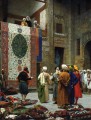The Carpet Merchant Arab Jean Leon Gerome